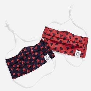 Heart Vera Bradley Kids Masks - 2 pack